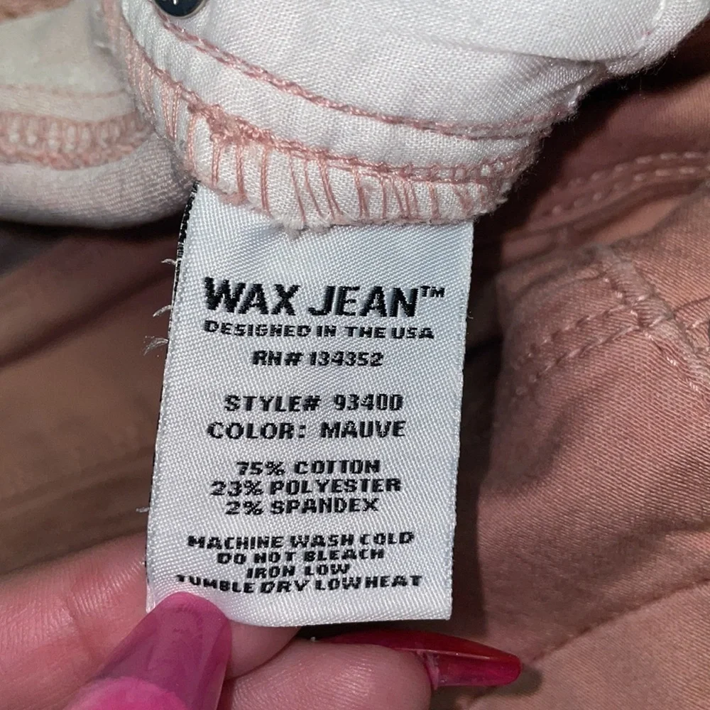 Wax Jean Baby Pink Skinny Jeans - Size 11 - Picture 7 of 8